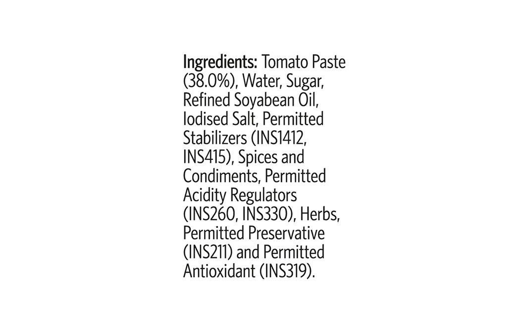 Veeba Pasta & Pizza Sauce No Onion No Garlic   Plastic Jar  310 grams